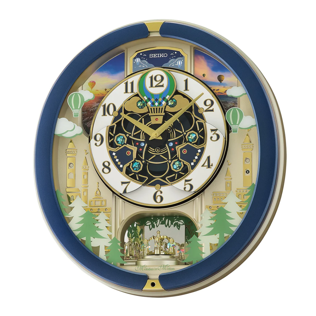Seiko Melodies in Motion QXM398L Musical Wall Clock 44.3 cm