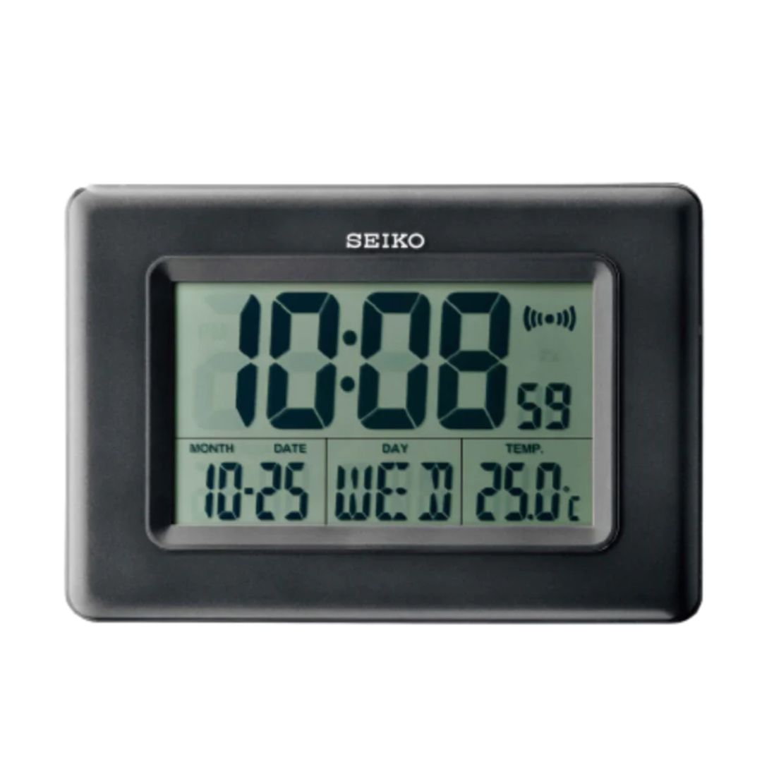 SEIKO DIGITAL ALARM CLOCK QHL058K 17 cm Seiko Clocks Philippines