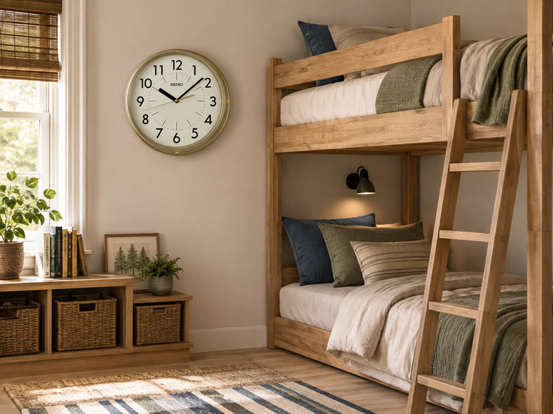 Seiko Clocks Perfect for Bedrooms