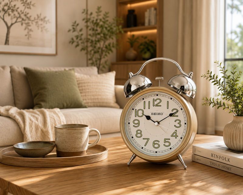 Make Every Morning Count with Seiko Clocks