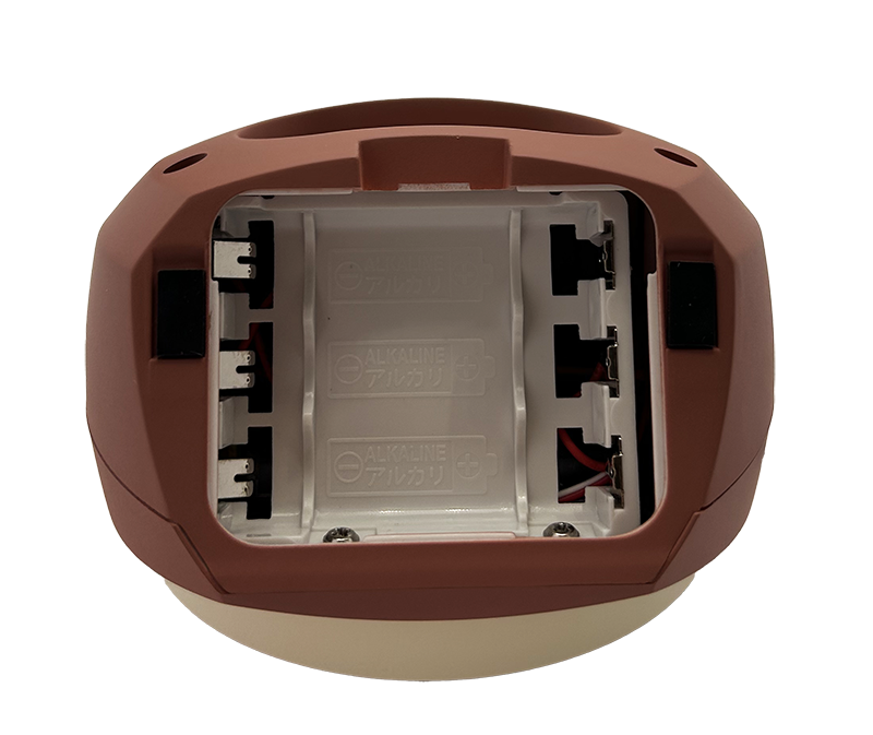 ALARM CLOCK QHK054R 11cm back1