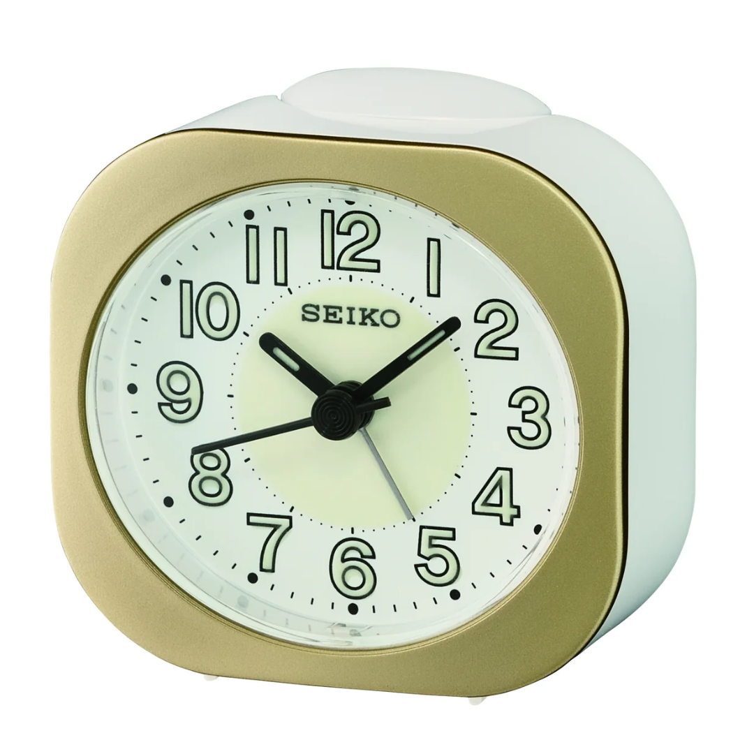 SEIKO ALARM CLOCK QHE121G 7.2 CM – Seiko Clocks Philippines