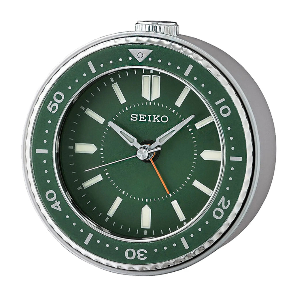 SEIKO ROUND SEIKO ALARM CLOCK QHE184M 10 cm