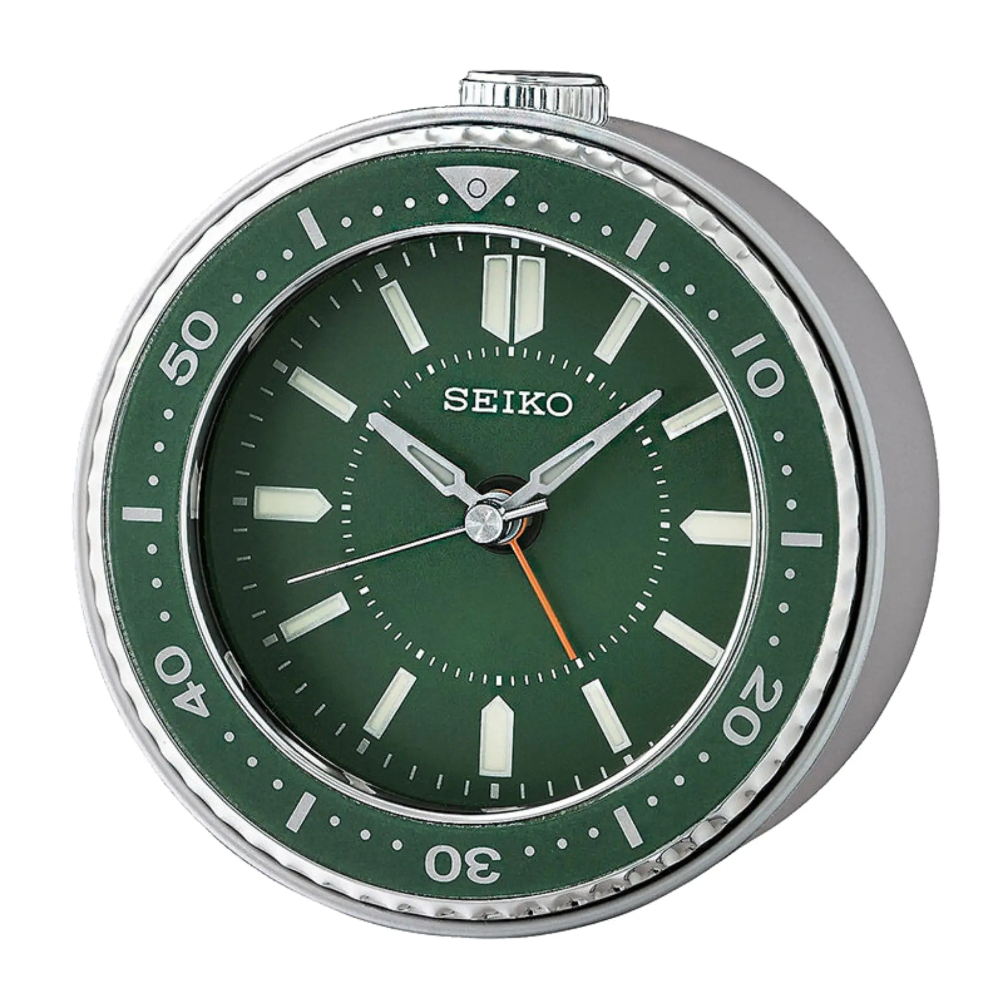 SEIKO ROUND SEIKO ALARM CLOCK QHE184M 10 cm