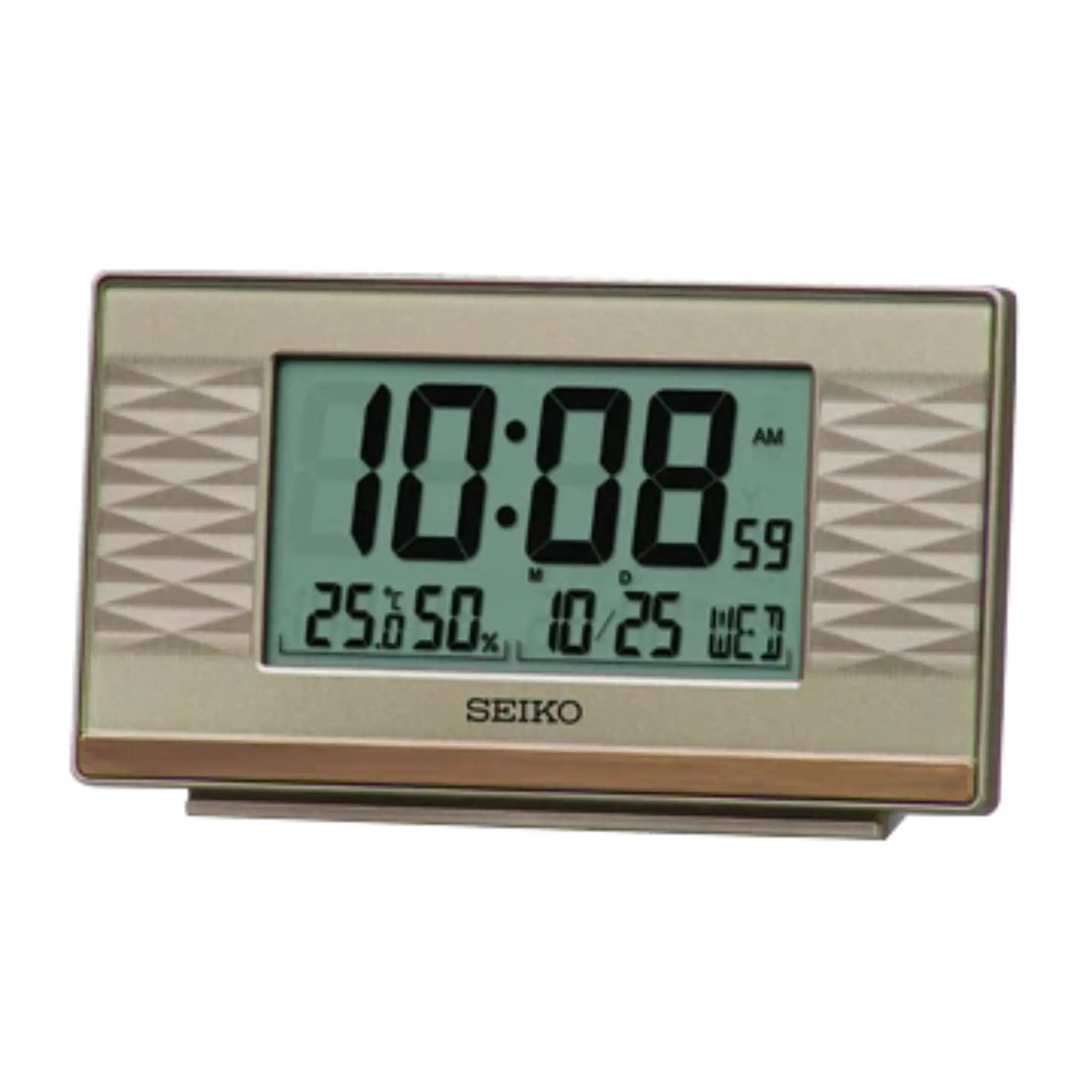 Seiko Digital Alarm Clock QHL094P 13.5cm