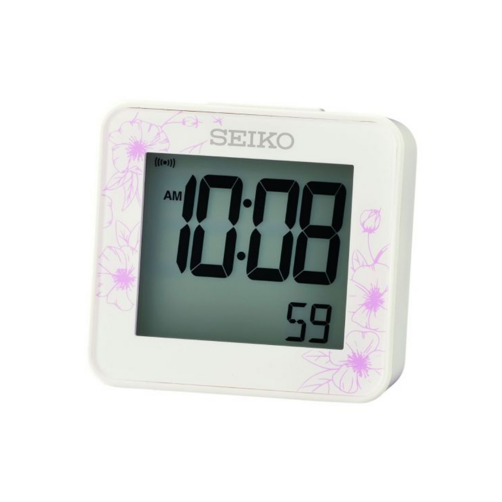 Seiko Digital Alarm Clock QHL097W 6cm