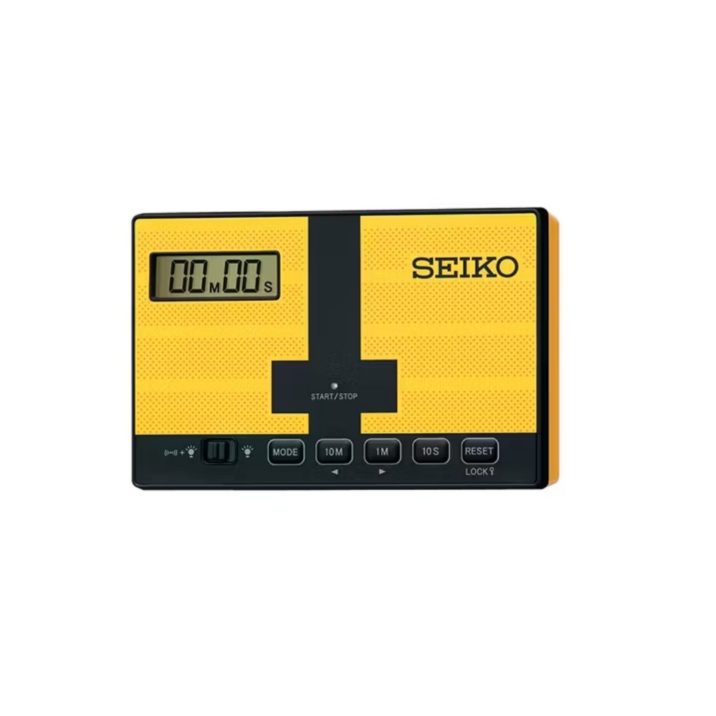 Seiko Digital Alarm Clock QHL098Y 6.5cm