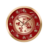 SEIKO WALL CLOCK SPECIAL EDITION QXA940F CHINESE NEW YEAR DRAGON MOTIF