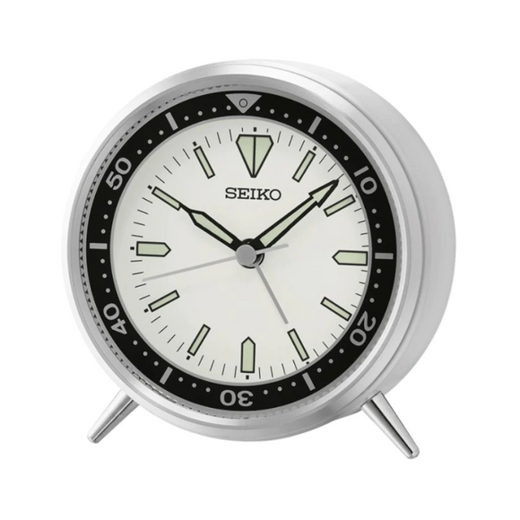 Seiko Alarm Clock QXE065S 11 cm