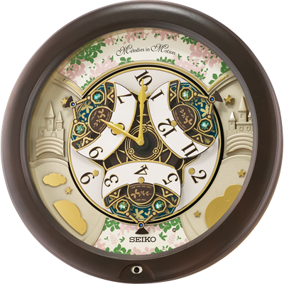 SEIKO MELODIES IN MOTION QXM391N Musical Wall Clock