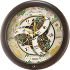 SEIKO MELODIES IN MOTION QXM391N Musical Wall Clock