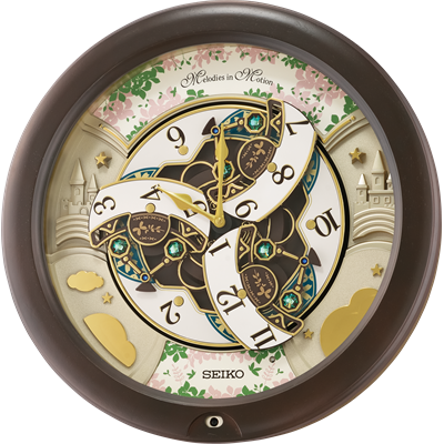 SEIKO MELODIES IN MOTION QXM391N Musical Wall Clock