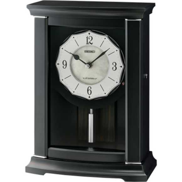 SEIKO TABLE CLOCK QXW250K 28.5 CM