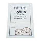 SEIKO MELODIES IN MOTION QXM605K MUSICAL CLOCK