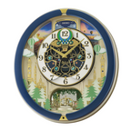 Seiko Melodies in Motion QXM398L Musical Wall Clock 44.3 cm