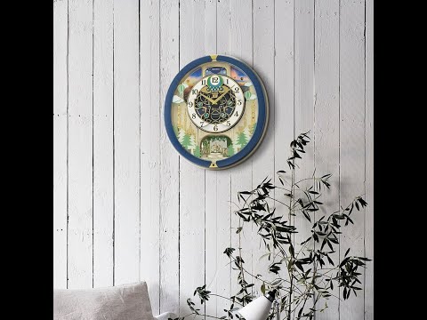 Seiko Melodies in Motion QXM398L Musical Wall Clock 44.3 cm
