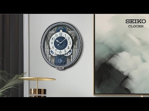 SEIKO MELODIES IN MOTION QXM393N Diameter 40cm, Musical Wall Clock