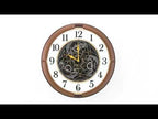 SEIKO MELODIES IN MOTION ROUND Musical Wall Clock QXM380B