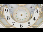 Melodies in Motion Round Musical Wall Clock QXM603W 42 cm