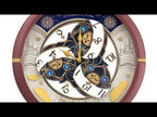 Melodies in Motion QXM378B Musical Wall Clock 39 cm