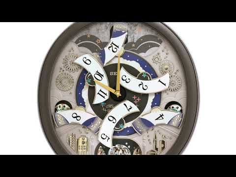 SEIKO MELODIES IN MOTION QXM385N Musical Wall Clock