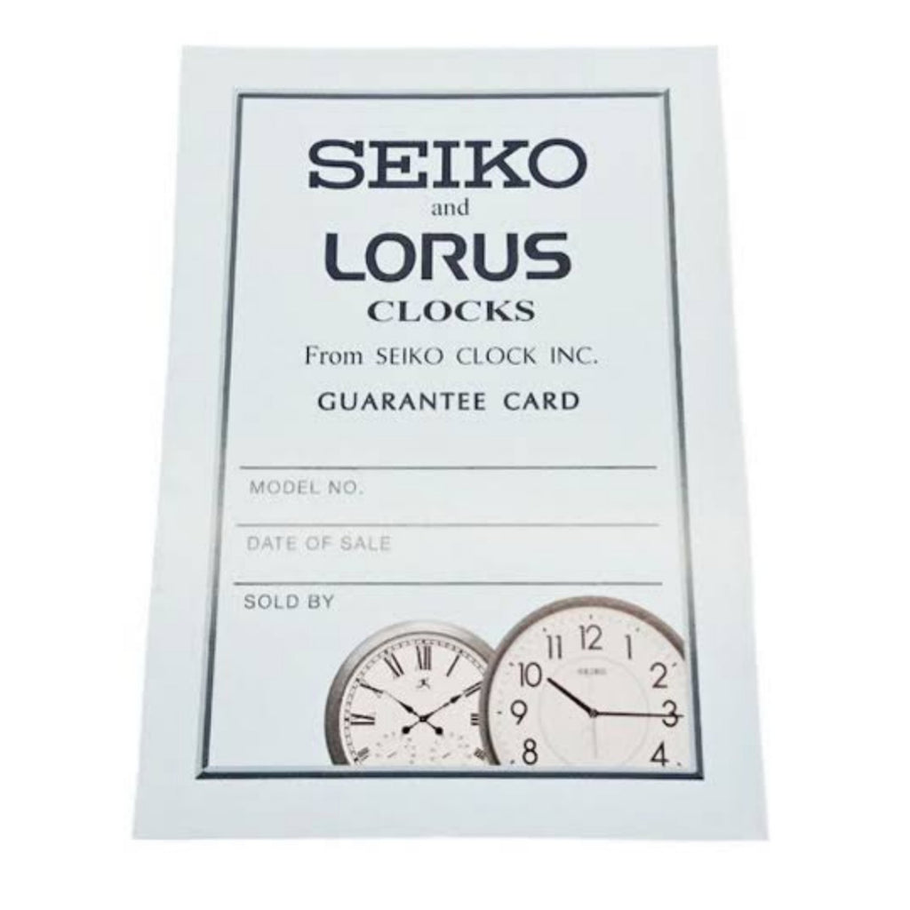 SEIKO ROUND WALL CLOCK QXA781A 30 cm