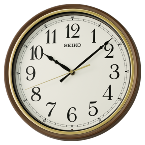 SEIKO WALL CLOCK QHA008B 27.5CM – Seiko Clocks Philippines