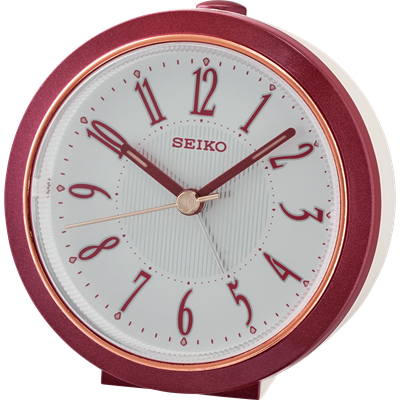 SEIKO ALARM CLOCK QHE180R 9 cm