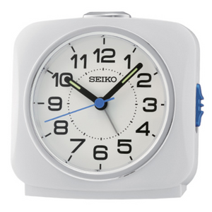 SEIKO ALARM CLOCK QHE194W 9.4 CM