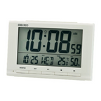 SEIKO ALARM CLOCK DIGITAL QHL090W Diameter 14.8cm