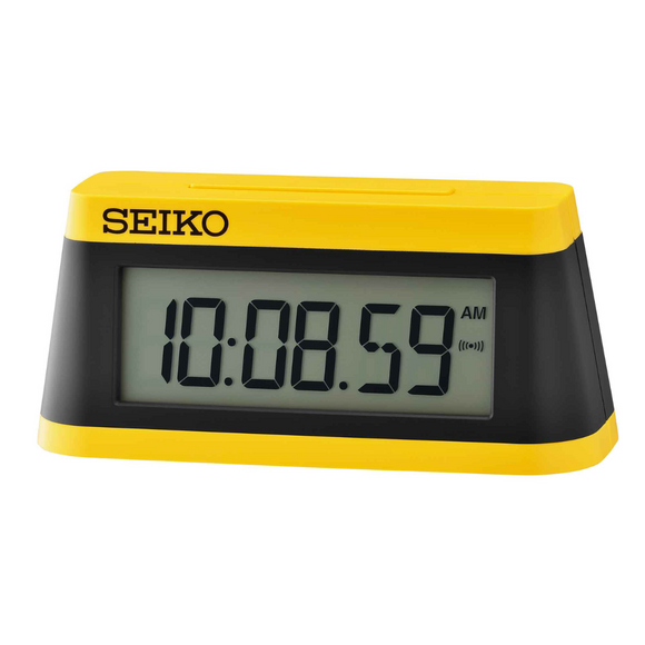 Seiko Digital Alarm Clock QHL091Y 6 cm