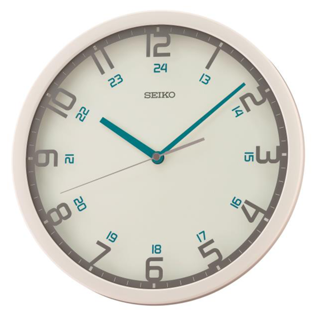 WALL CLOCK QXA789W Diameter 31 cm 