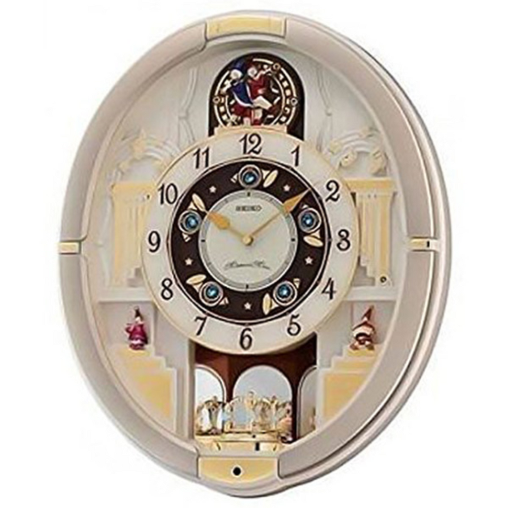 Seiko Melodies in Motion QXM290S Musical Wall Clock 38 cm