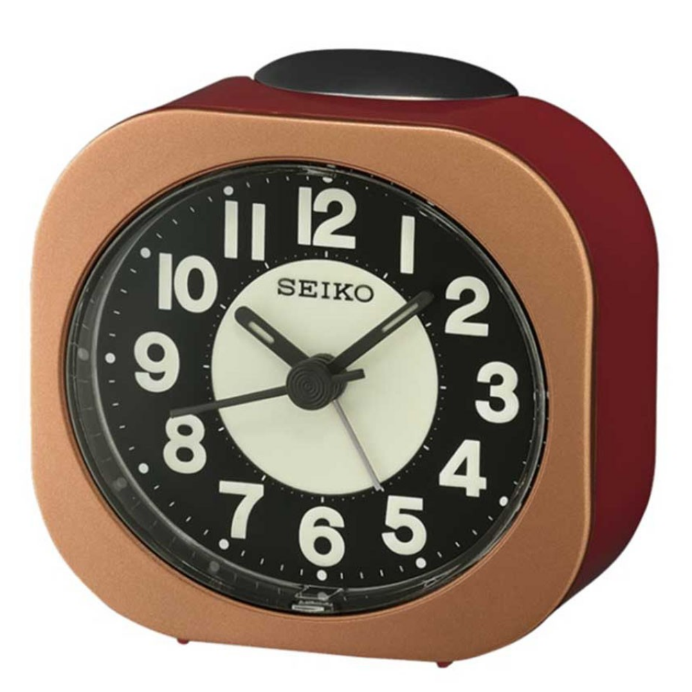 SEIKO ALARM CLOCK QHE121P 7 cm