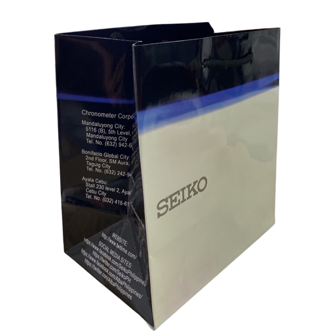 PAPER BAG + DEDICATION CARD