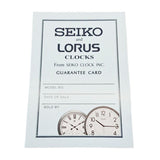 SEIKO ALARM CLOCK QHK056S 10 cm